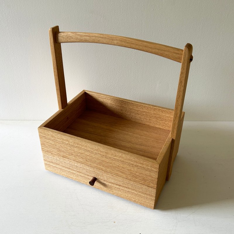 煙草盆2025・附抽屜No.2 - 其他 - 木頭 卡其色