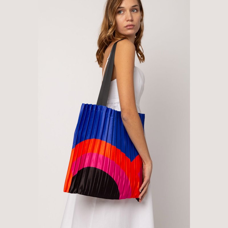 RAINBOW WS&pleated bag - Messenger Bags & Sling Bags - Other Materials Multicolor