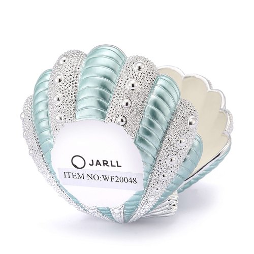 スターダイヤモンドシェルリング（ティファニーブルー）クリスタル