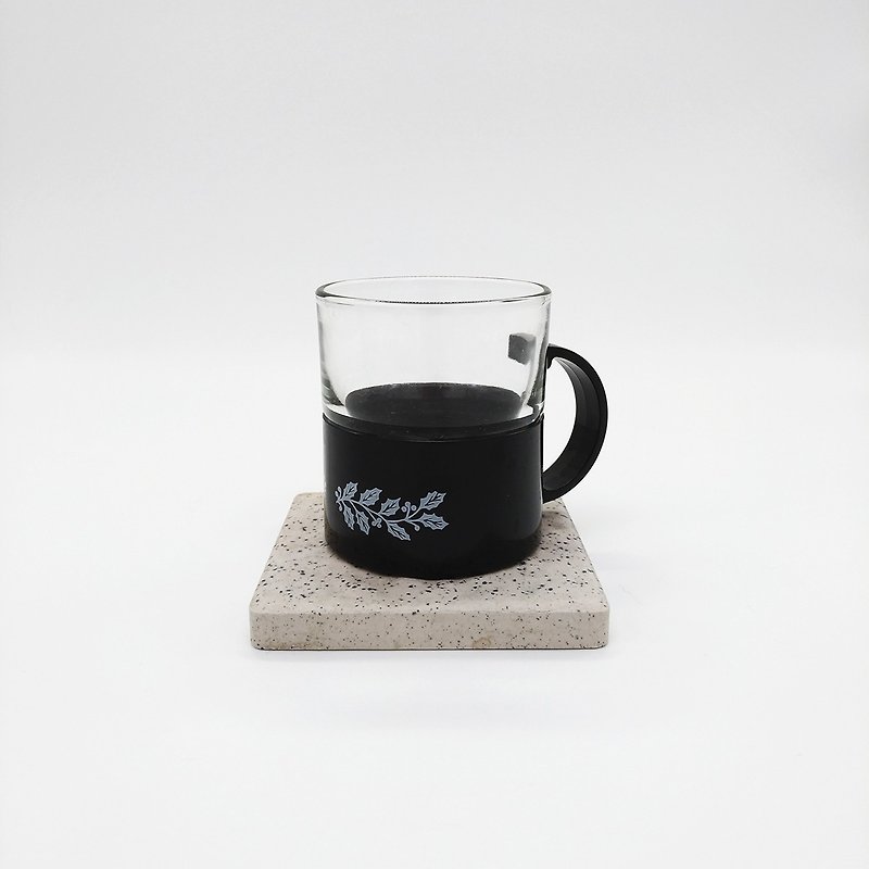 早期復古玻璃茶杯 C11 - 茶壺/茶杯/茶具 - 玻璃 黑色
