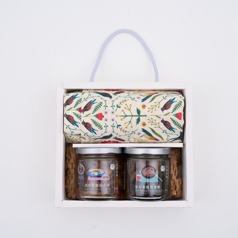 印花楽 x 或者安醬【安居楽味】コラボギフトボックス/印花+1 - ソース・調味料 - コットン・麻 多色