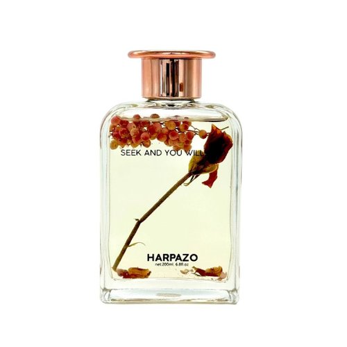Harpazo Fragrance store 天然甜心玫瑰藤枝家居香薰 玫瑰香室內無火香薰 擴香香氛
