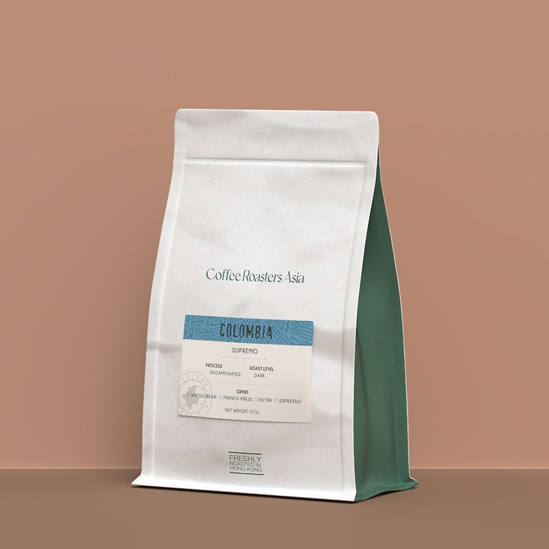 Decaf Colombia Coffee | Dark Roast - กาแฟ - อาหารสด สีนำ้ตาล