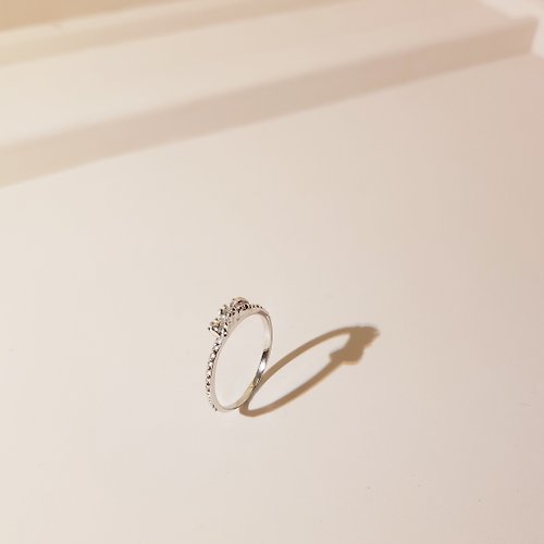Queen Jocelyn 賈思琳 輕珠寶 【禮物】繆思的緞帶 天然鑽石戒指|輕珠寶|鑽戒|蝴蝶結