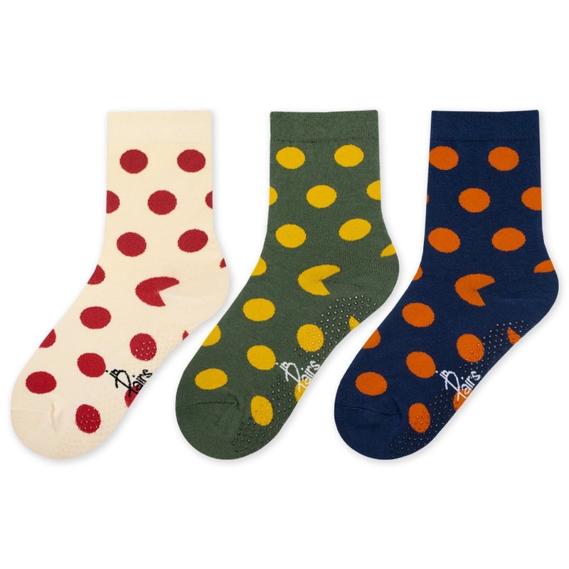 【in Pairs】Dazzling child socks - Socks - Cotton & Hemp Multicolor