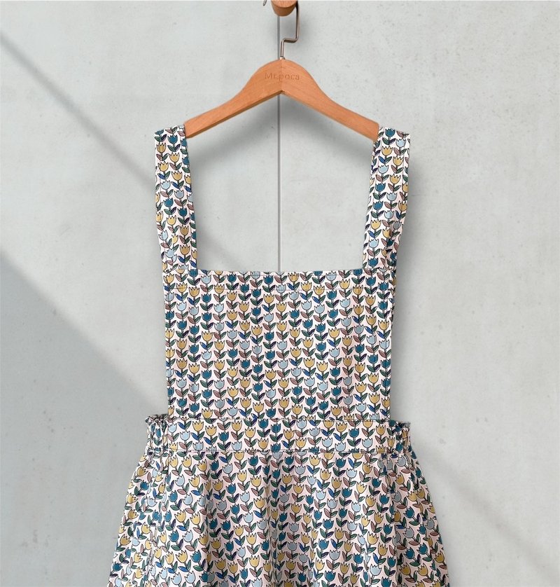 Little Tulip-Adult Cinderella Suspender Dress 2.0 - Overalls & Jumpsuits - Cotton & Hemp Multicolor