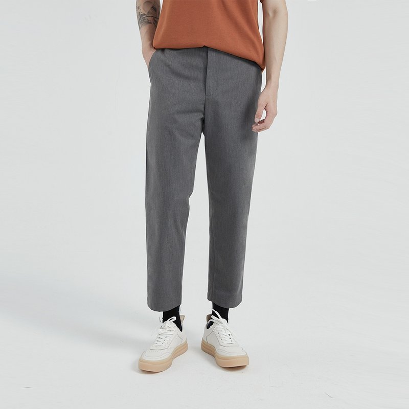 JARVISTORM original designer TR blend Japanese vintage casual pants - กางเกงขายาว - เส้นใยสังเคราะห์ สีเทา