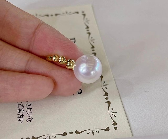【超希少】14.2mm 本真珠ネックレス エジソンパール シルパー極照り真珠の形ラウンド