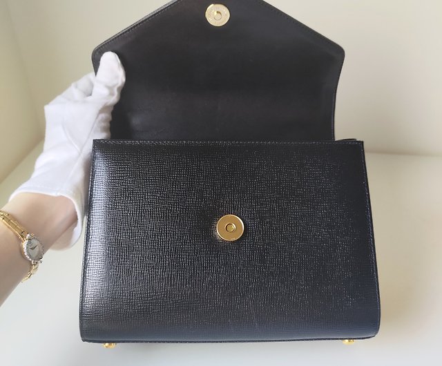 Secondary Bag Vintage] Kimijima Ichiro Kimijima Navy Blue Light Apricot Antique  Bag丨Portable - Shop Imogen Antique Handbags & Totes - Pinkoi