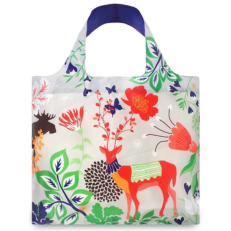 LOQI - Jungle Deer FODE - Messenger Bags & Sling Bags - Plastic Gray