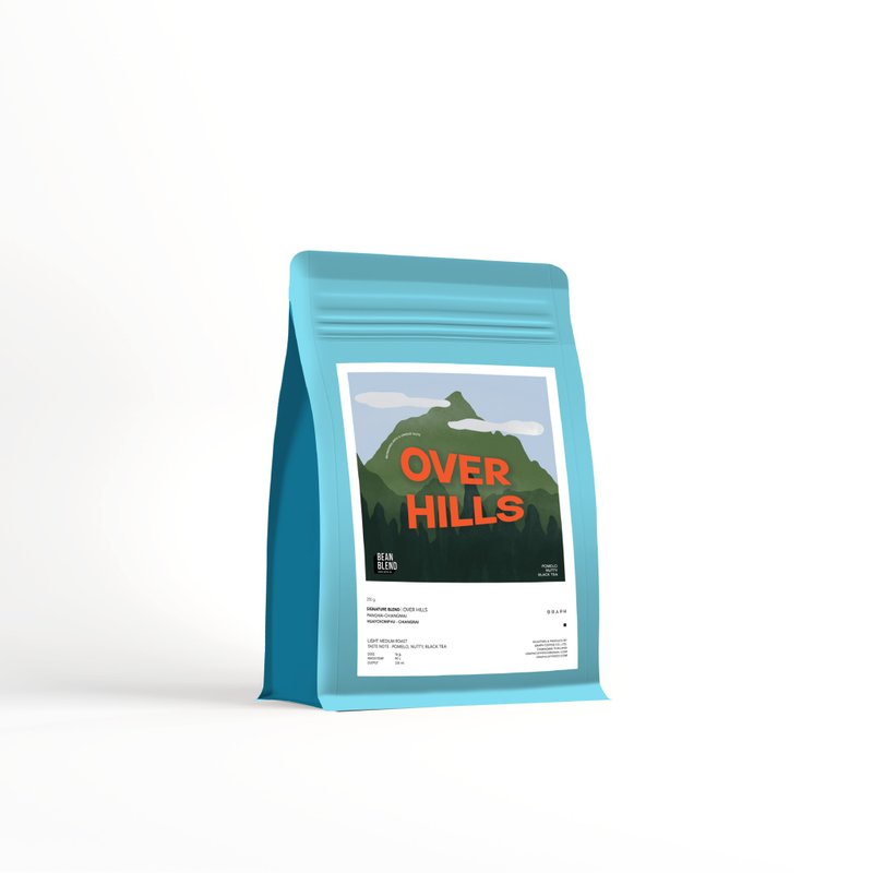 GRAPH | SIGNATURE BLEND - ROAD TRIP SET - OVERHILLS 1000g. - 咖啡/咖啡豆 - 其他材質 藍色