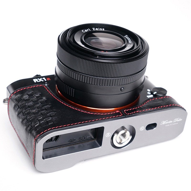 Martin Duke Camera Body Case For Sony RX1RII Black - Cameras - Genuine Leather Brown