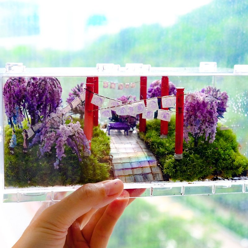 客製風景生態瓶 terraICE 香港限定植栽版 - 植物/盆栽/盆景 - 樹脂 綠色