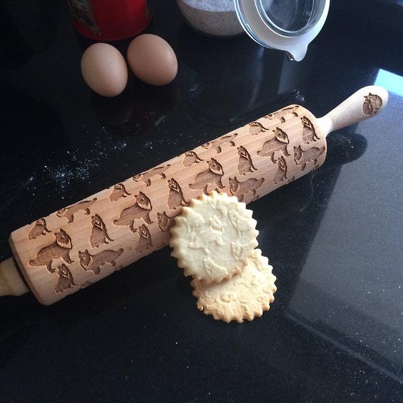 Collie rolling pin * COLLIE - Cookware - Wood 