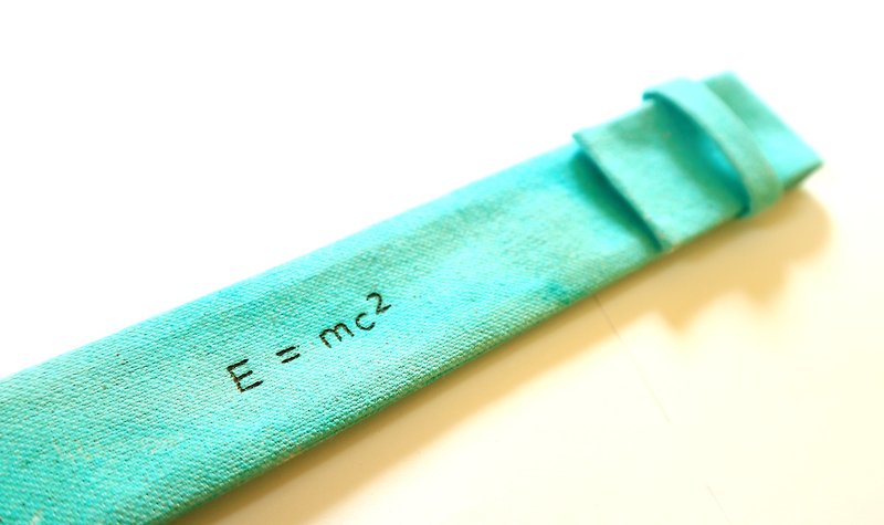 (Graduation gift pre-sale) hand-dyed water chopsticks bag (handmade custom size and in English characters) - ตะเกียบ - ผ้าฝ้าย/ผ้าลินิน สีเขียว
