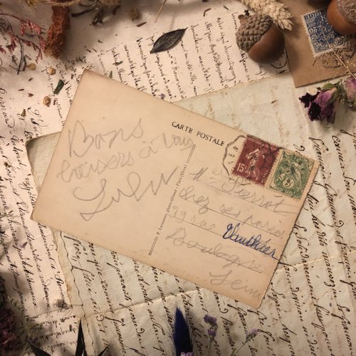 古フランス語はがき - ショップ ct-antique はがき・メッセージカード