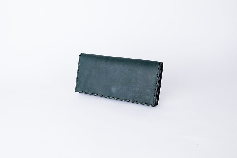 [FILE long clip] leather custom | accessories | carry-on storage - Wallets - Genuine Leather 