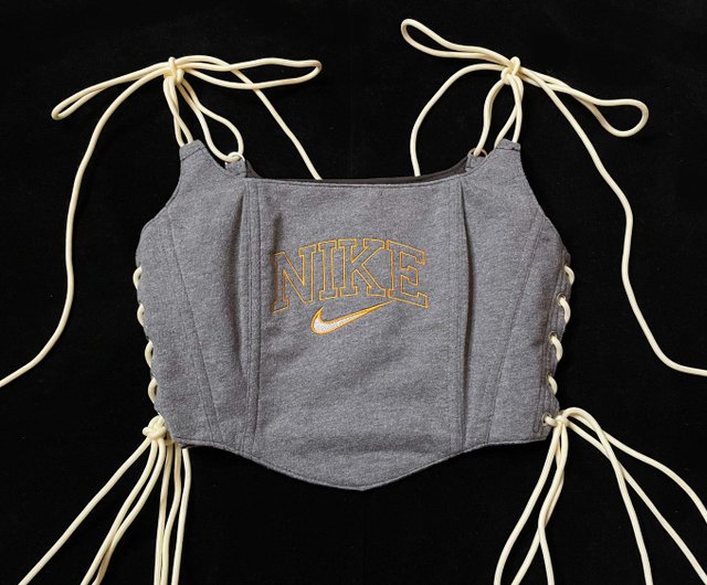 Nike Reworked Corset Top, Women's Fashion, Tops, Sleeveless on