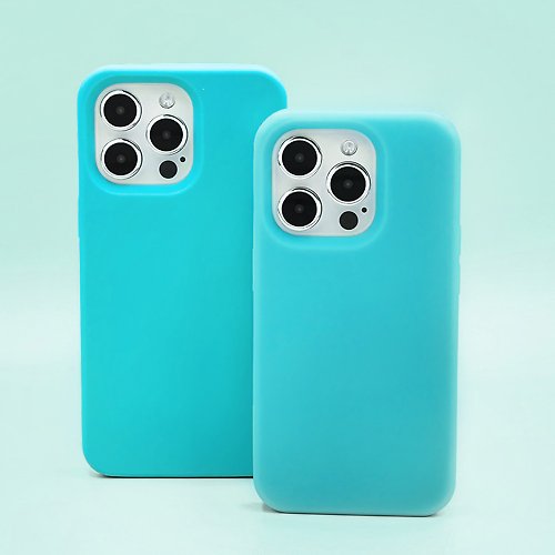 Candies 【Candies】iPhone 15 系列 - Simple系列素面殼 藍 手機殼