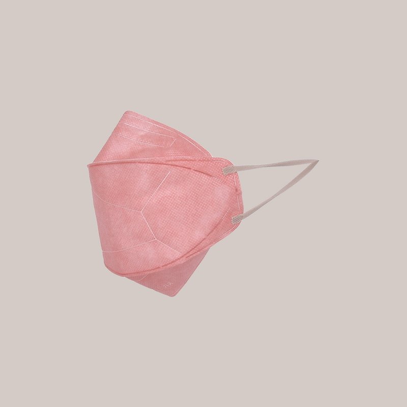 Korean Style Origami Face Mask - WHITE PEACH (30 pcs) - Face Masks - Other Materials Pink