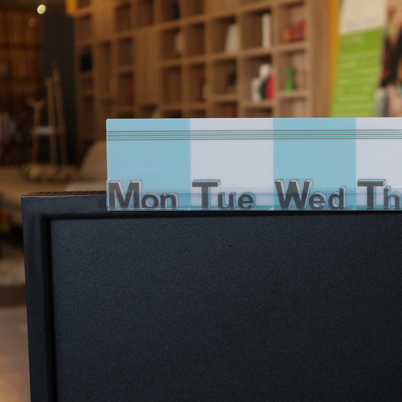 【歐士OSHI】造型備忘板-週計畫(立體藍) 辦公桌收納 開學 生日 - 其他 - 塑膠 藍色