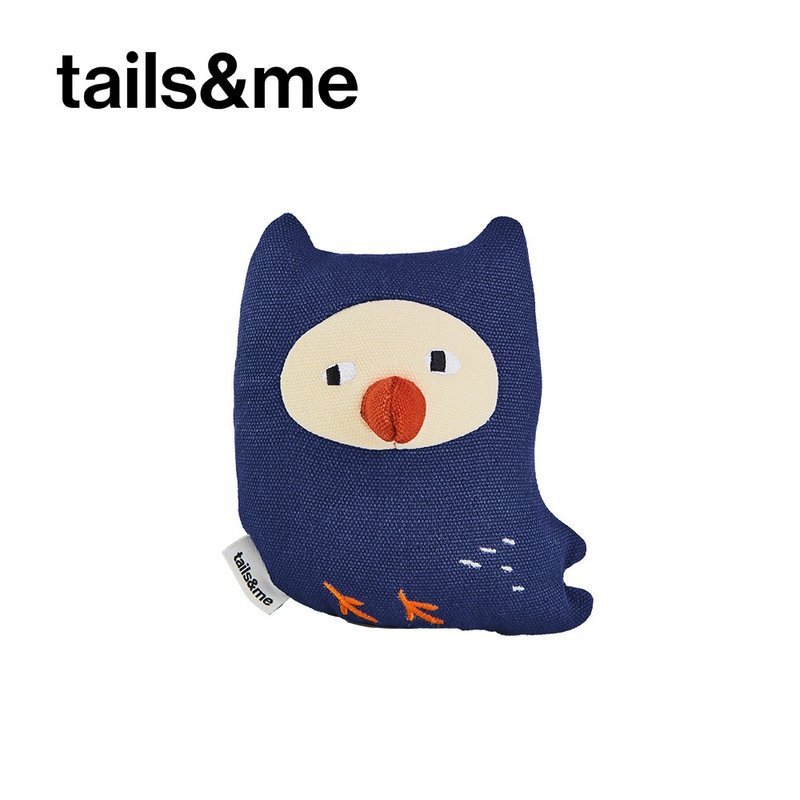 【tails&me 尾巴與我】尾巴毛夥伴-寵物發聲玩具(貓頭鷹) - 貓/狗玩具 - 其他材質 多色