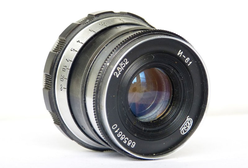 Industar-61 I-61 2.8/52 M39 mount USSR lens for rangefinder FED - 相機/拍立得/底片相機 - 其他材質 灰色