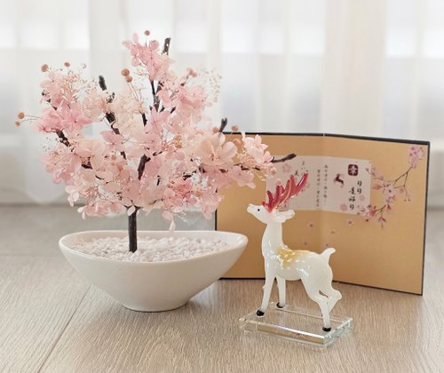 Mori Garden – 手作之森 – 聯名禮盒組 | 櫻花樹與琉璃鹿