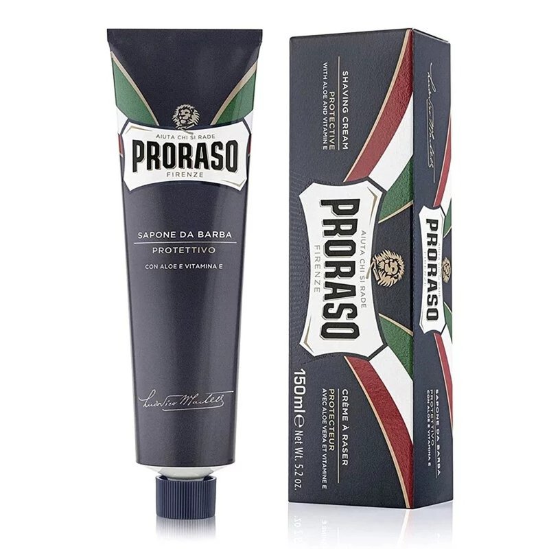 Proraso - 保濕麝香 藍標 刮鬍膏 / 刮鬍泡 刮鬍皂 刮鬍乳 刮鬍霜 - 男性保養/清潔/修容工具 - 其他材質 