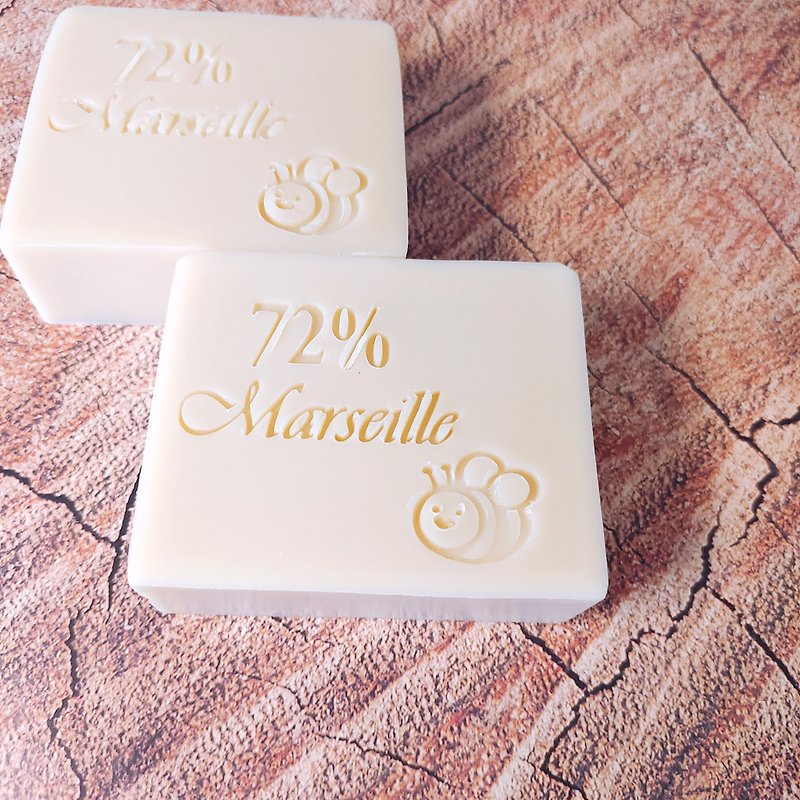 [Mother's Day] 72% Olive Honey Unscented Handmade Marseille Soap - Soap - Other Materials 