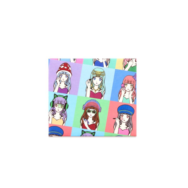 客製化禮物 MASKfolio S 口罩套 AsviivsA - 變妝色彩 - 口罩/口罩收納套 - 紙 