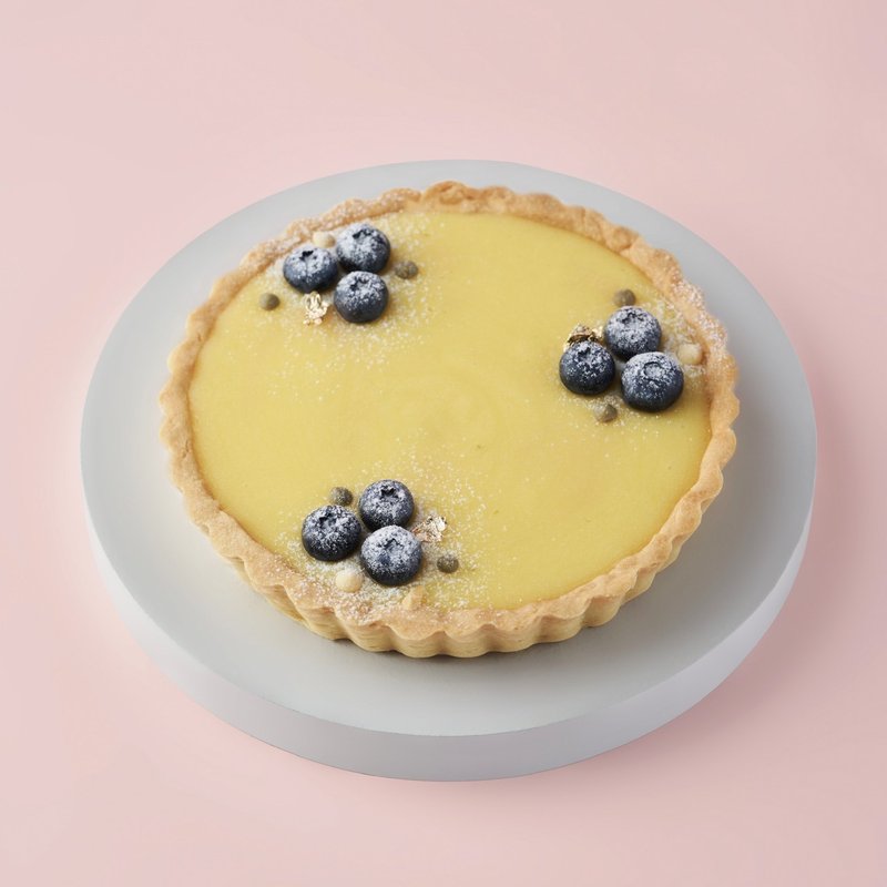 Low-sugar and reduced-sugar fruit tart, sour lemon tart, 6 inches/8 inches - Cake & Desserts - Fresh Ingredients Yellow