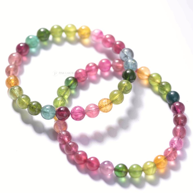 Tourmaline Bracelet - Bracelets - Crystal Multicolor