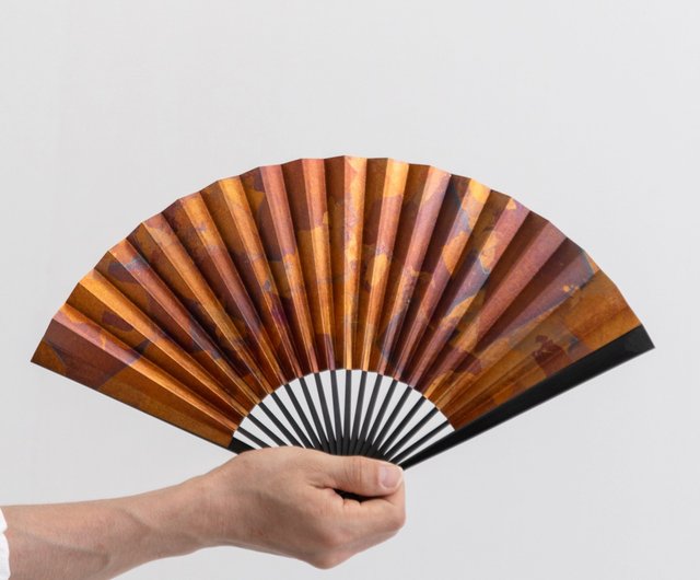 京扇子燻pattern斑#3 folding fan writer yasuto yonehara|其他 京扇子燻pattern斑#3 folding fan writer yasuto yonehara|其他