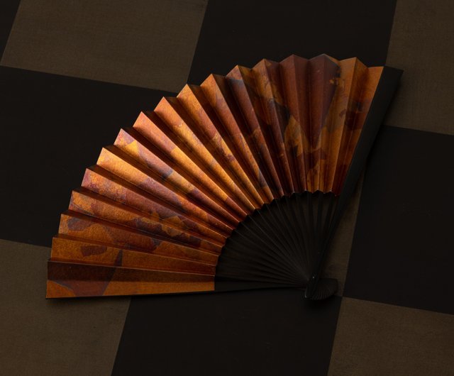 京扇子燻pattern斑#3 folding fan writer yasuto yonehara|其他 京扇子燻pattern斑#3 folding fan writer yasuto yonehara|其他