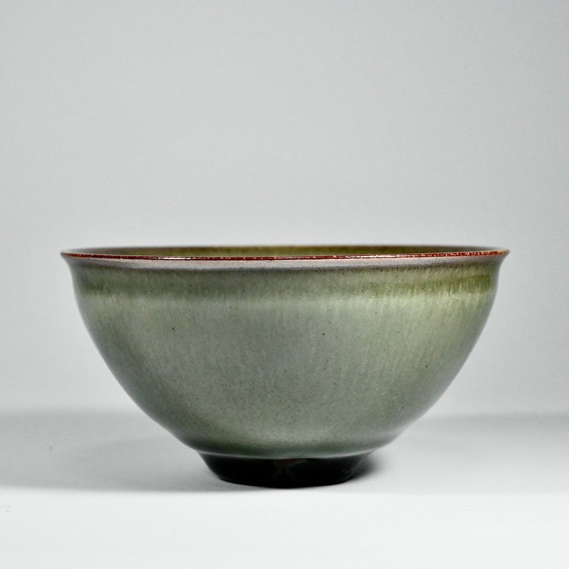 【唯一手作】柴燒龍泉青瓷茶碗LONG018 - 茶壺/茶杯/茶具 - 其他材質 