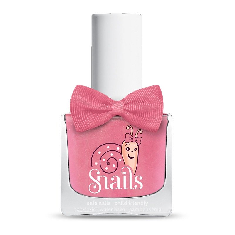 Fairytale / snails Greek mythology children's water-based non-toxic nail polish / - Other - Plants & Flowers Pink