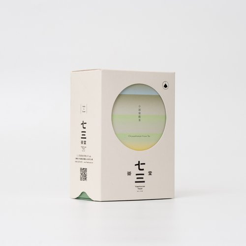 七三茶堂7teahouse 七三茶堂 立體茶包丨小油菊綠茶 8單入–精裝盒