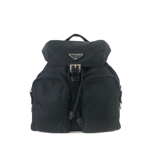 日本直送 名牌中古包 】PRADA プラダ トライアングルロゴ