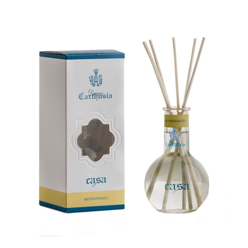 義大利 Carthusia│香檸綠中海擴香組 100ml/Mediterrane - 香氛/精油/擴香 - 精油 透明