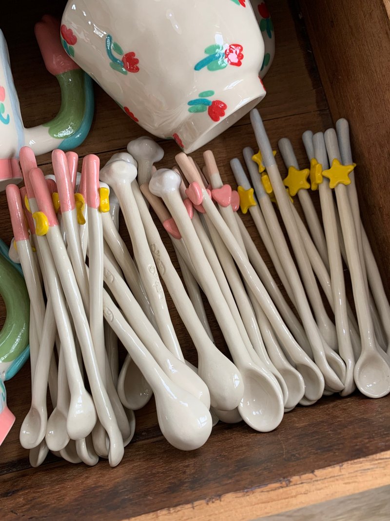 Stirring Spoon Sky - 其他 - 陶 白色