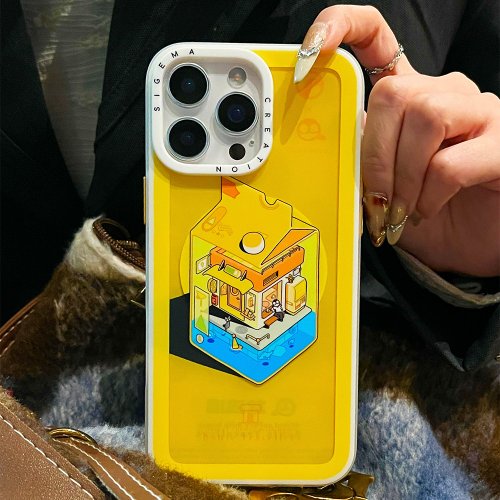 Sigema Creation iPhone Cases 【隱藏式磁吸】林遭遇鋁合金按鍵全磨砂防摔防刮iPhone16pro/max