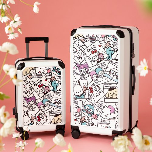 サンリオ】ハローキティ 28インチ ジッパー ファット スーツ サンリオ】ハローキティ 28インチ ジッパー ファット スーツ