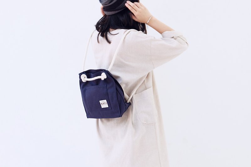 Toast Bag : Navy - Messenger Bags & Sling Bags - Paper Blue