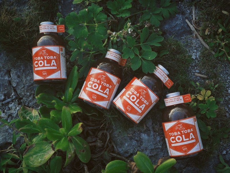 TOBA TOBA COLA 手工釀製可樂糖漿 四瓶組 - 果汁/蔬果汁 - 玻璃 