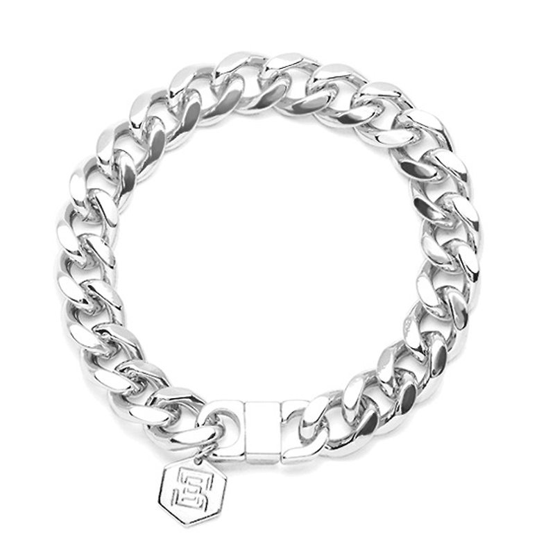 Simple brass bracelet Solo Brass Chain Bracelet - Bracelets - Other Metals 