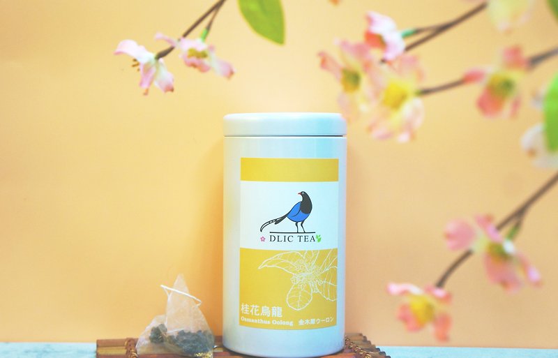 DLIC TEA | Osmanthus Oolong Tea-Tea Bag 30P - Tea - Fresh Ingredients Orange