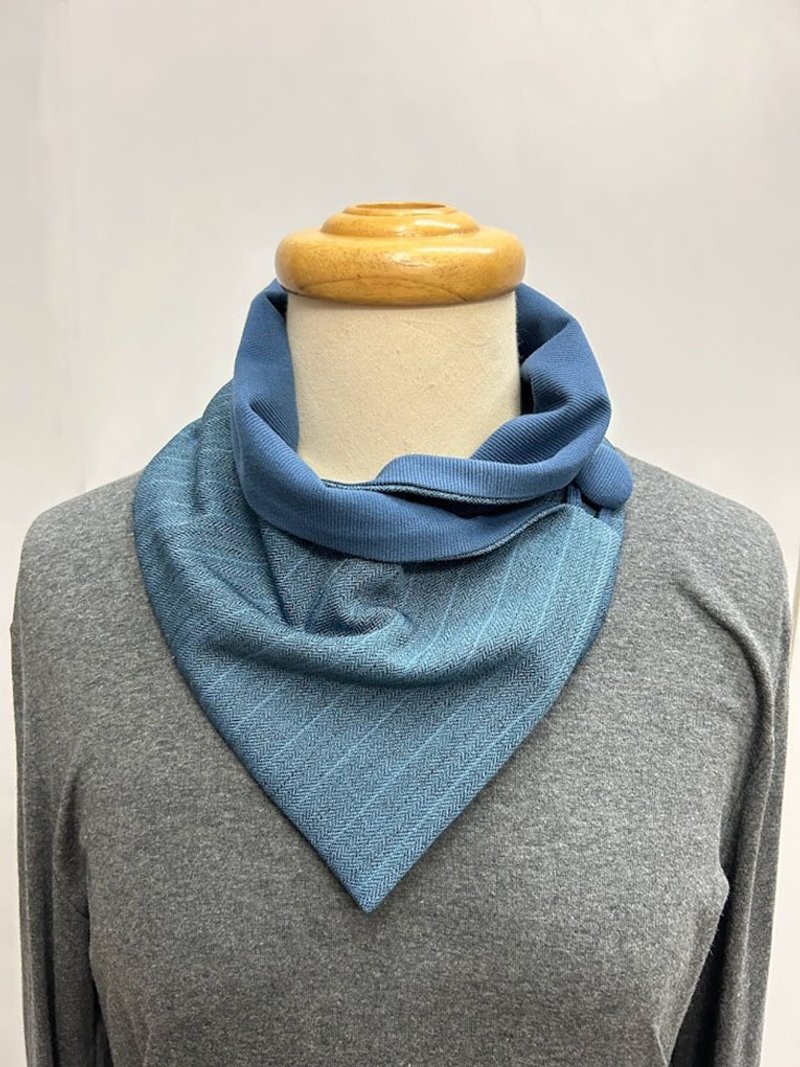 Multi-shaped warm neck scarf and neck cover suitable for both men and women W01-054 (only product) - ผ้าพันคอถัก - วัสดุอื่นๆ 