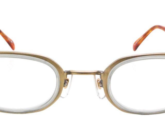 別売り平面・度付きレンズ renomaT21-9757 COL4B 90年代 アンティーク メガネ 日本製 - ショップ nobeloptical 眼鏡 ・メガネフレーム - Pinkoi