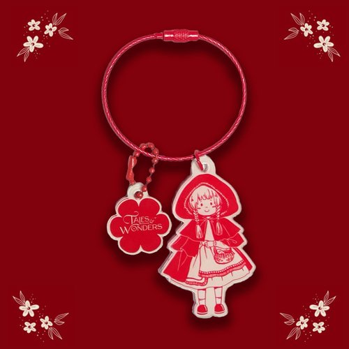 Tales and Wonders Key Chain Little Red Riding Hood Premium